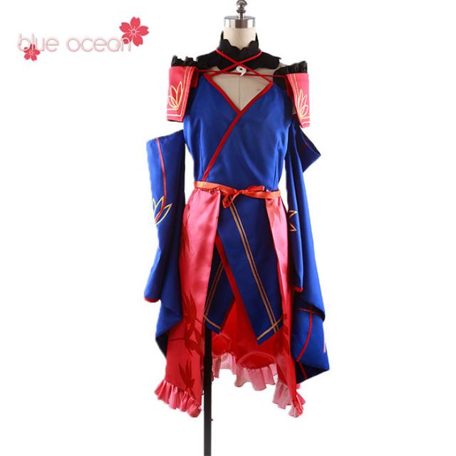 Fate/Grand Order FGO 宮本武蔵 みやもとむさし Saber 豪華 風 コスプレ衣装 cosplay ハロウィン 仮装_5