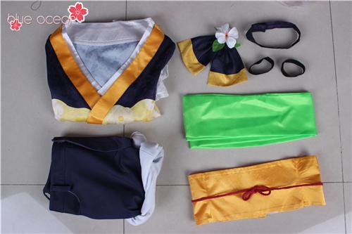 LoveLive!Sunshine!! ラブライブ！サンシャイン！！MY舞☆TONIGHT 高海 千歌 たかみ ちか 和服 風 コスプレ衣装 cosplay ハロウィン_5