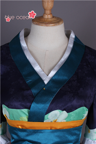 LoveLive!Sunshine!! ラブライブ！サンシャイン！！MY舞☆TONIGHT 松浦 果南 まつうら かなん 和服 風 コスプレ衣装 cosplay ハロウィン_3