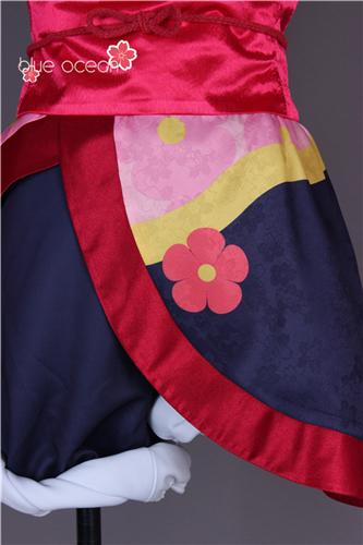 LoveLive!Sunshine!! ラブライブ！サンシャイン！！MY舞☆TONIGHT 黒澤ダイヤ 和服 風 コスプレ衣装 cosplay ハロウィン_5