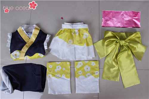 LoveLive!Sunshine!! ラブライブ サンシャイン MY舞☆TONIGHT 国木田 花丸 くにきだ はなまる 和服 風 コスプレ衣装 cosplay ハロウィン_6