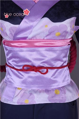 LoveLive!Sunshine!! ラブライブ サンシャイン MY舞☆TONIGHT 小原 鞠莉 おはら まり 和服 風 コスプレ衣装 cosplay ハロウィン_4
