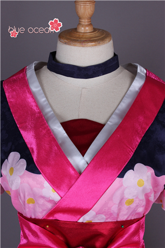 LoveLive!Sunshine!! ラブライブ サンシャイン MY舞☆TONIGHT 黒澤 ルビィ くろさわ るびぃ 和服 風 コスプレ衣装 cosplay ハロウィン_4