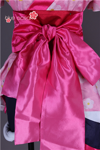 LoveLive!Sunshine!! ラブライブ サンシャイン MY舞☆TONIGHT 黒澤 ルビィ くろさわ るびぃ 和服 風 コスプレ衣装 cosplay ハロウィン_5