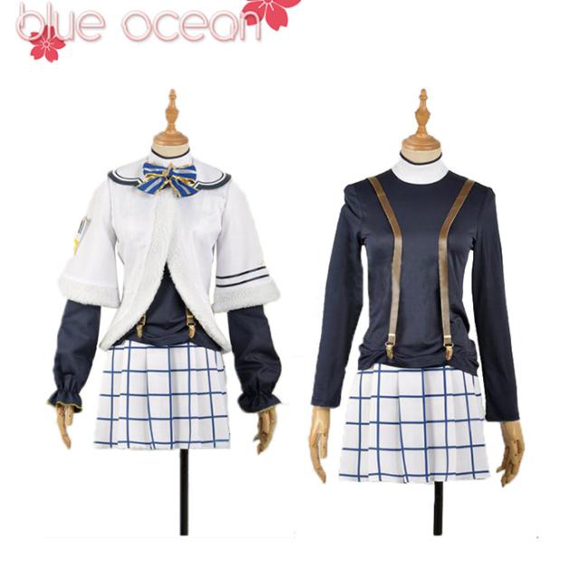 lovelive sunshine aqours 優しいことライブ! 太陽光線!! アクア クリスマス 高海 千歌 風 コスプレ御召しもの  cosplay ハロウィ