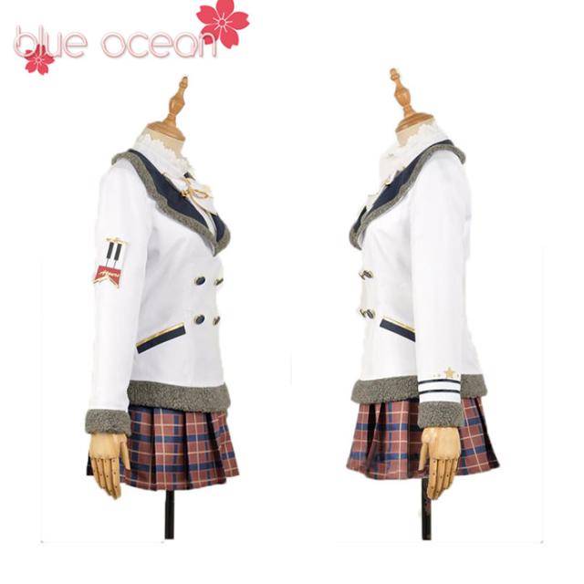 lovelive sunshine aqours 優しいことライブ! 太陽光線!! アクア クリスマス 黒澤時刻表 風 コスプレ御召しもの  cosplay ハロウィ