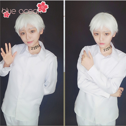 約束のネバーランド ノーマン Norman かつら ウィッグ 付け 風  