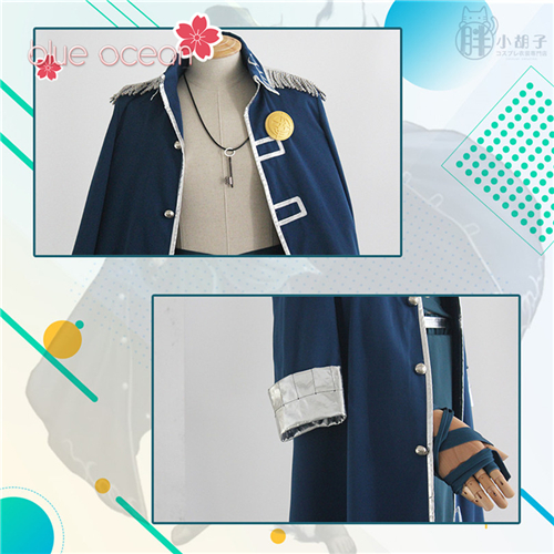 Fate/Grand Order フェイト・グランドオーダー FGO 巌窟王 エドモン・ダンテス　コスプレ用　衣装　水着 帽子付き 風 　コスプレ衣装_2