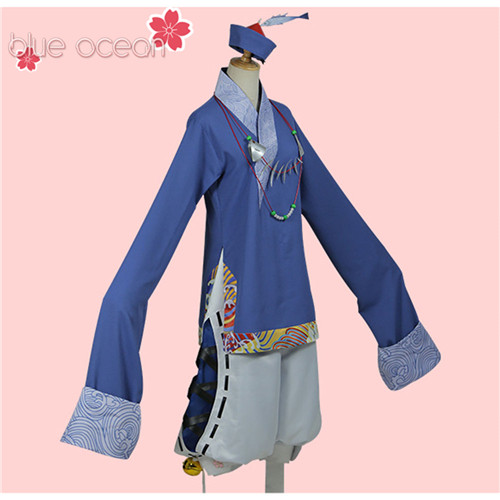 食物語　悪臭ナマズ　　 ウィッグ 靴 全セット 風 コスプレ衣装 cosplay_2
