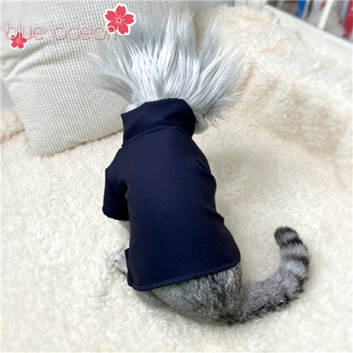 かつら付き 呪術回戦 ペット服 犬服 猫服 猫用 かわいい 小型犬