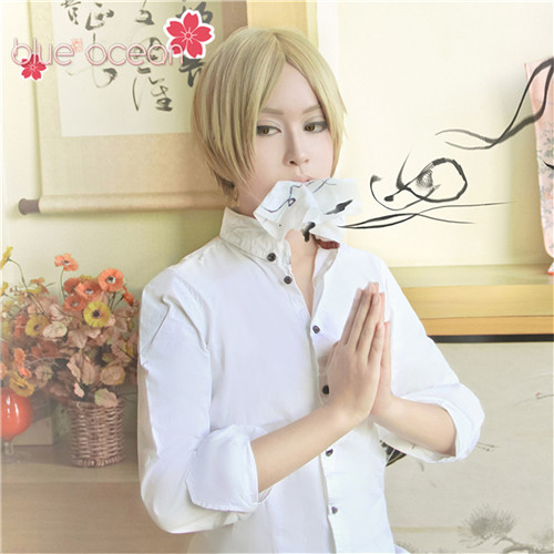 夏目友人帳 夏目貴志 風 コスプレ かつら ウィッグ 仮装変装cosplay