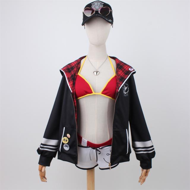 バーチャルアイドル hololive Vtuber 宝鐘マリン 船長 水着 風 コスプレ衣装 仮装 変装 cosplay イベンド コスチューム