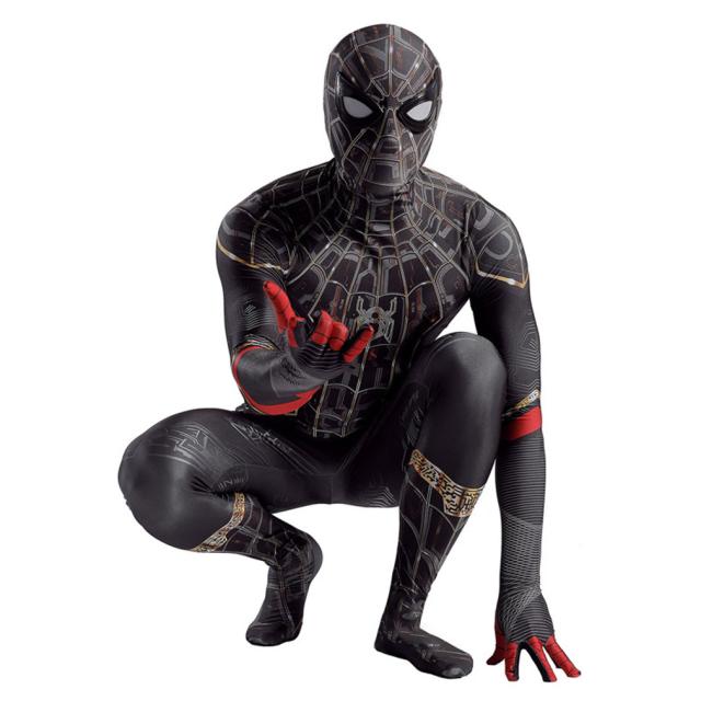 スパイダーマン:ノー・ウェイ・ホーム 全身タイツ 弾力と伸縮性