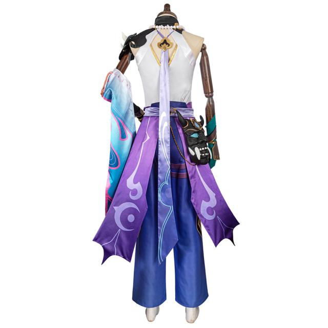原神 護法夜叉 ? 風 コスプレ衣装 仮装 変装 cosplay イベンド コスチューム_3