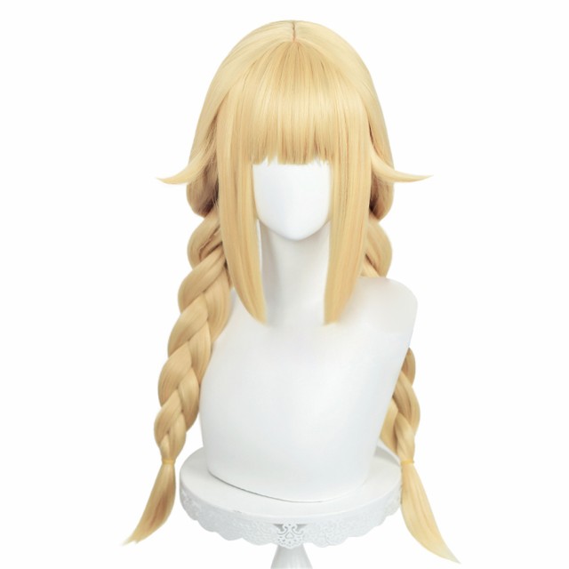 パリピ孔明 月見英子 風 コスプレウィッグ かつら cosplay wig ハロウィン 専用ネット付 の通販はau PAY マーケット - Blue  Ocean | au PAY マーケット－通販サイト