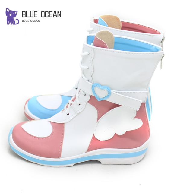 にじさんじ NIJISANJI vtuber 天宮こころ / あまみや こころ コスプレ靴 abccos製 「受注生産」 - ABCCOS 天宮こころ　コスプレ　靴