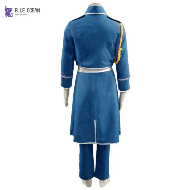 鋼の錬金術師 ハガレン 一佐軍服 マース・電気ヒューズ 風 コスプレ御召しもの  仮面舞踏会  コス服 ハロウィン cosplay イベンド 御召しもの