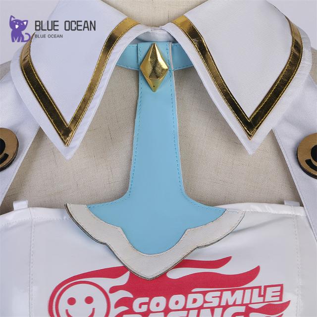 初音ミク はつねみく レーシングスーツ 風 コスプレ 衣装 cosplay 服 仮装 ハロウィン クリスマス プレゼント 祭りコスチューム_4