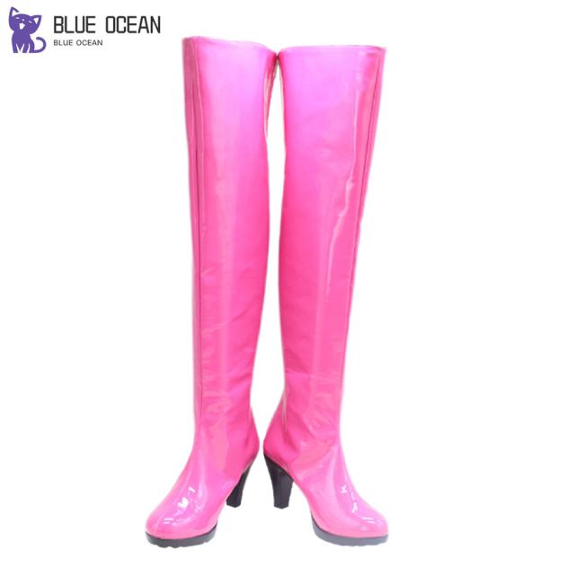 推しの子 星野アイ 風 コスプレブーツ 靴 ロングブーツ シューズ