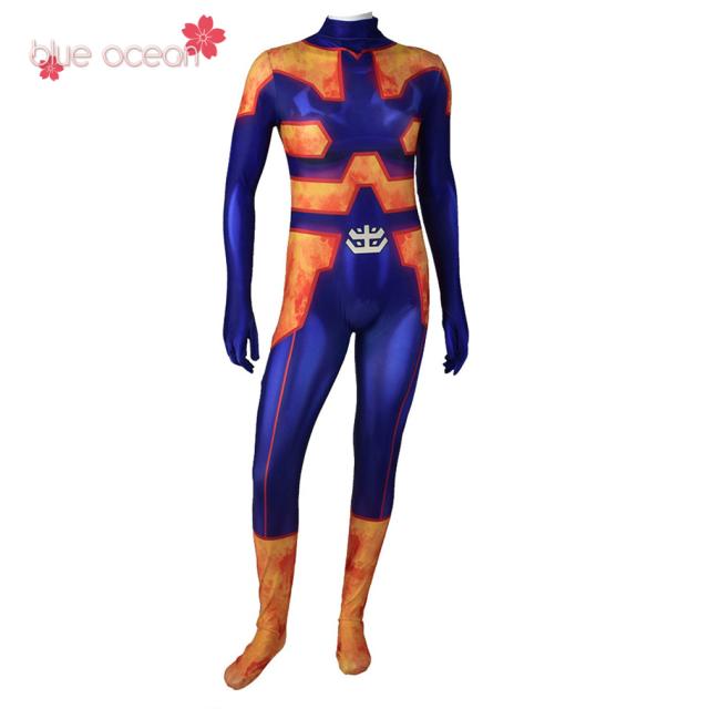 僕のヒーローアカデミア エンデヴァー 轟炎司 とどろきえんじ コス　全身タイツ 連体 着ぐるみ ステージ衣装 弾力と伸縮性あり コスチューム コスプレ衣装　ハロウイン仮装 ハロウインコスの通販は