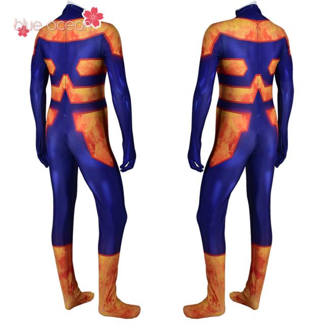 僕のヒーローアカデミア エンデヴァー 轟炎司 とどろきえんじ コス　全身タイツ 連体 着ぐるみ ステージ衣装 弾力と伸縮性あり コスチューム コスプレ衣装　ハロウイン仮装 ハロウインコスの通販は