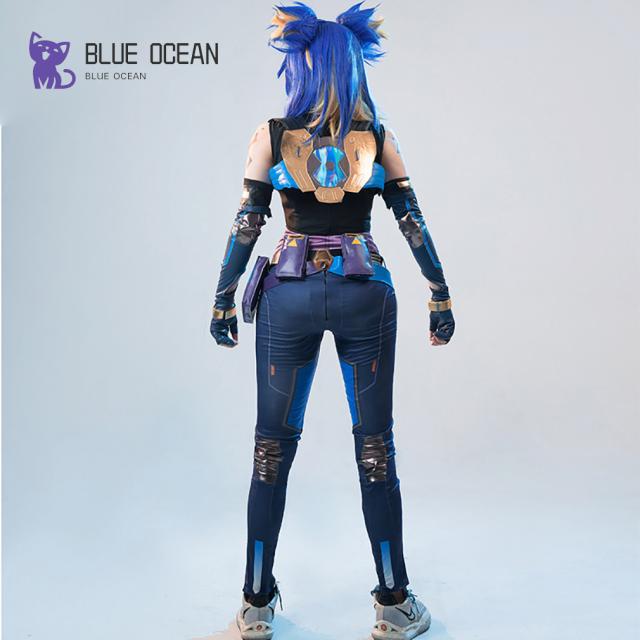 ヴァロラント VALORANT 風 ネオン NEON 風 コスプレ衣装 cosplay コスチューム イベント ハロウィン 仮装_5