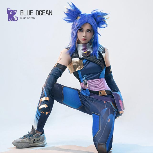ヴァロラント VALORANT 風 ネオン NEON 風 コスプレ衣装 cosplay コスチューム イベント ハロウィン 仮装_6