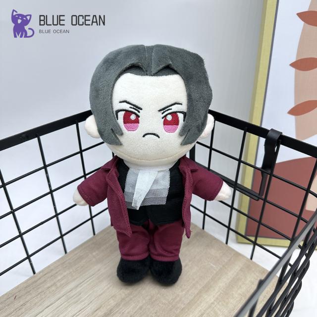 逆転裁判 御剣怜侍 ぬいぐるみ アニメ キャラ グッズ 手のり 人形 