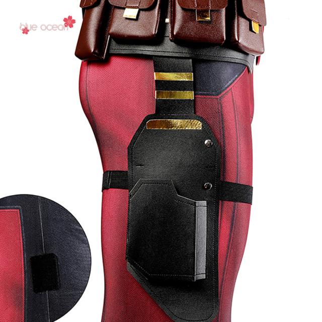 デッドプール S.H.Figuarts Deadpool 全身タイツ 連体 着ぐるみ ステージ衣装 弾力と伸縮性あり コスプレ衣装　 ハロウインコス_9