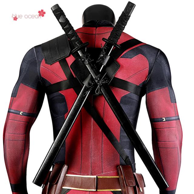 デッドプール S.H.Figuarts Deadpool 全身タイツ 連体 着ぐるみ ステージ衣装 弾力と伸縮性あり コスプレ衣装　 ハロウインコス_3