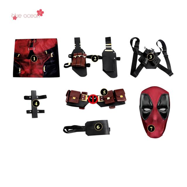デッドプール S.H.Figuarts Deadpool 全身タイツ 連体 着ぐるみ ステージ衣装 弾力と伸縮性あり コスプレ衣装　 ハロウインコス_11