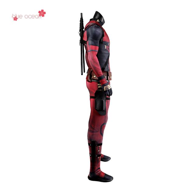 デッドプール S.H.Figuarts Deadpool 全身タイツ 連体 着ぐるみ ステージ衣装 弾力と伸縮性あり コスプレ衣装　 ハロウインコス_2