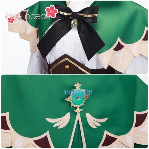 原神project（げんしん） Genshin ウェンティ風 コスプレ衣装 コスチューム 変装 仮装 ハロウィン ト_2
