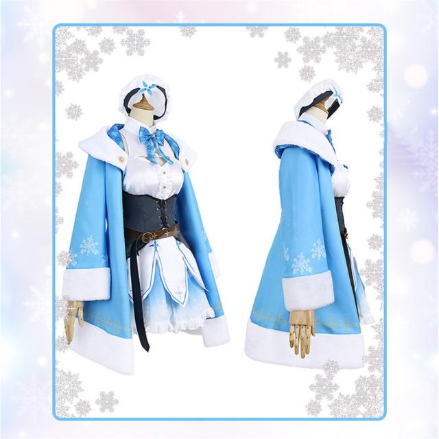 ホロライブ 雪花ラミィ 部屋着 コスプレ VTuber 雪花ラミィ（なきり