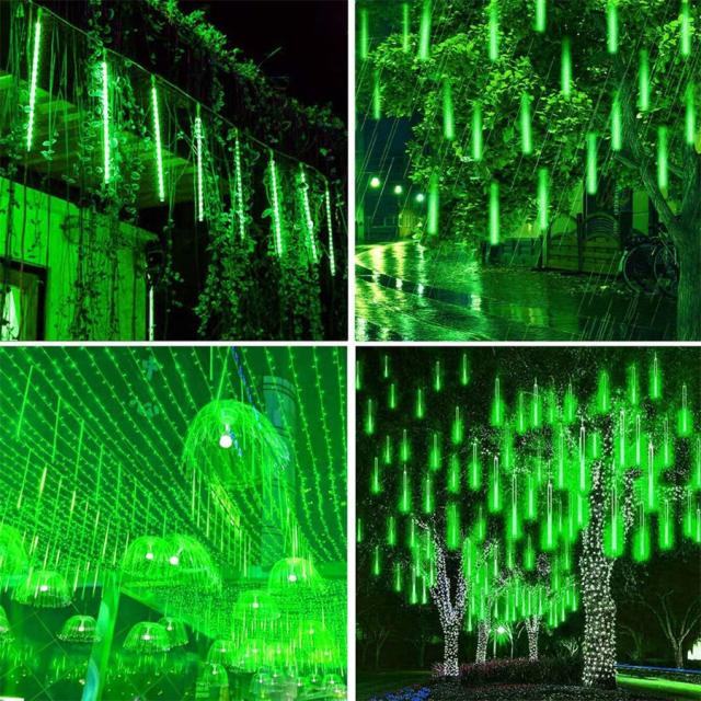 イルミネーション スノーフォール ライト 50cm 10本 - 流れるLED