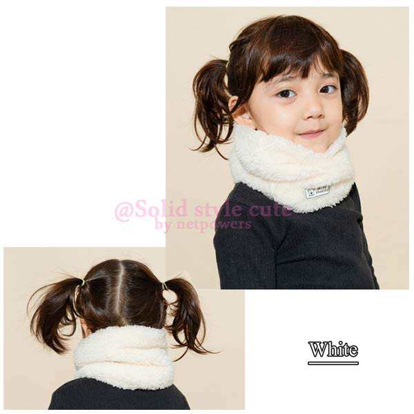 ネックウォーマー キッズ 子供 男女兼用 ふわふわ もこもこ 防寒対策 暖か マフラー スヌード ストール ボア ファー お洒落 可愛い 韓国