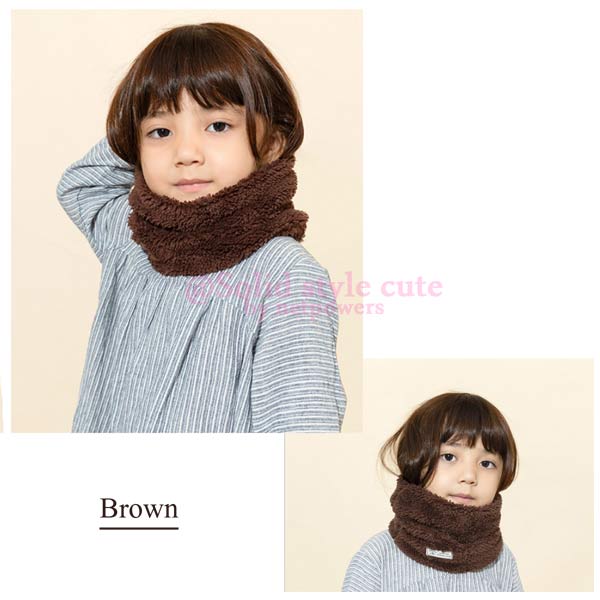 マフラー スヌード 裏起毛 子供 秋冬 ネックウォーマー 防寒 寒さ対策 ファー おしゃれ かわいい 子供用 暖かい キッズ 代引不可 初売り