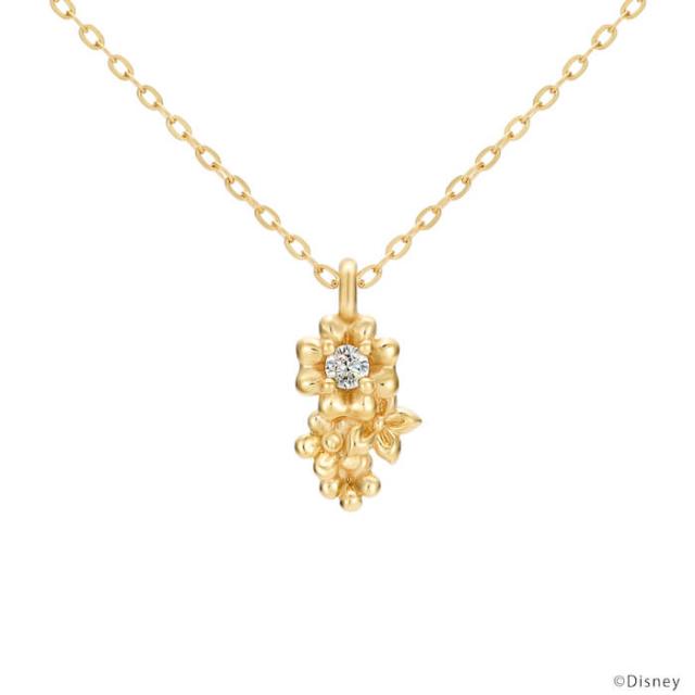 ディズニー ラプンツェル アクセサリー /Blooming Tales “Rapunzel” ラプンツェル/ ネックレス シルバー ケイウノ ユートレジャー別注デザイン レディース 女性 大人 可愛い おしゃれ ディズニープリンセス ジュエリー プレゼントの通販は 13,200円