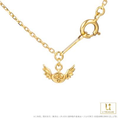 ドラゴンクエスト ダイの大冒険 グッズ アクセサリー パプニカのナイフ ネックレス シルバー(イエローゴールドコーティング) プレゼント_1