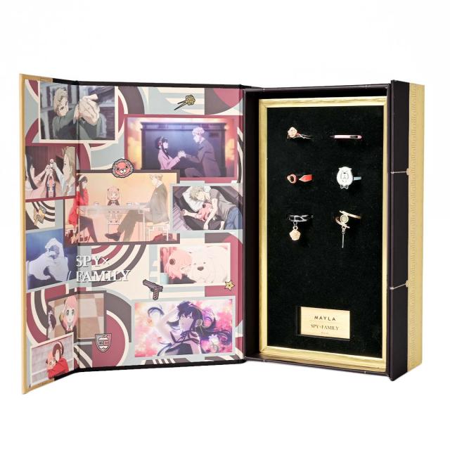 MAYLA マイラ スパイファミリー アイコニック ストーリー リングオブジェ フォージャー家 モデル SPY×FAMILY アクセサリー 人気 ギフト ブランド 公式 正規品 新品 プレゼント_14