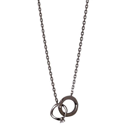 ペアネックレス THE KISS ブランド シルバー ネックレス メンズ単品 アクセサリー プレゼント ザキス ザキッス キッス_2