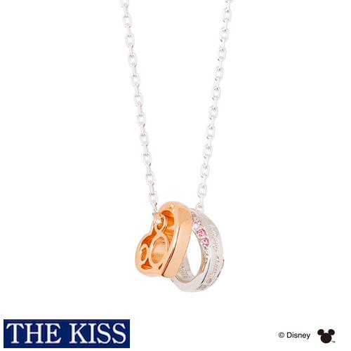 ディズニー ネックレス グッズ 隠れミッキー ミッキーマウス レディース 単品 アクセサリー THE KISS ザキス ザキッス プレゼント