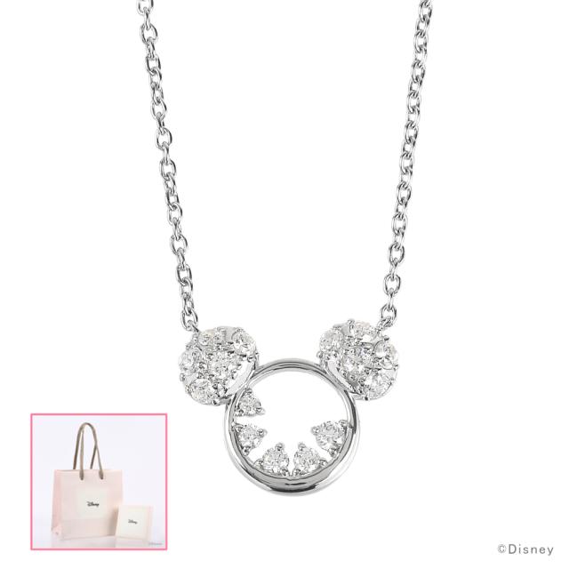 ディズニー ネックレス Disney ミッキーマウス シルバー アクセサリー レディース ペンダント ネックレス VPCDS20155の通販は 11,180円