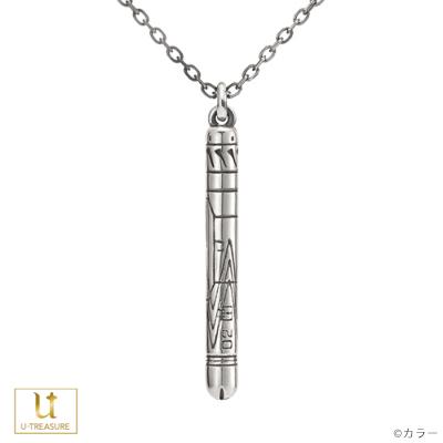 エヴァンゲリオン グッズ ネックレス EVANGELION 「2号機」エントリープラグ ネックレス シルバー 男女兼用 ユニセックス アクセサリー プレゼント_1