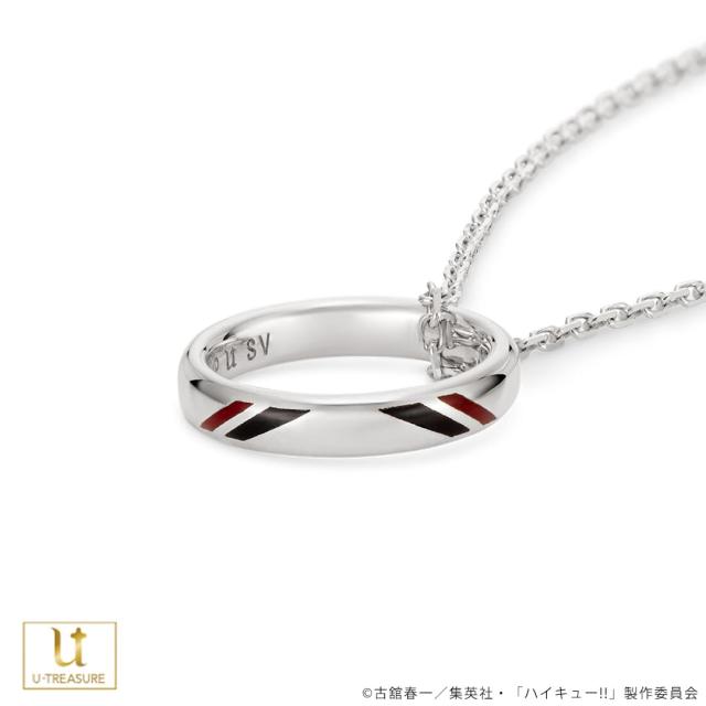 ハイキュー!! グッズ ネックレス リングネックレス 稲荷崎高校 シルバー 選べるキャラクター ユニセックス 男女兼用 メンズ レディース アクセサリー ジュエリー 人気 ブランド プレゼント ギフト U-TREASURE ユートレジャー_2