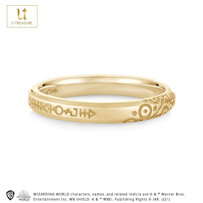ハリーポッター グッズ リング 指輪 アクセサリー ジュエリー Sirius Black Ring K18イエローゴールド ペア ユニセックス プレゼントの通販は