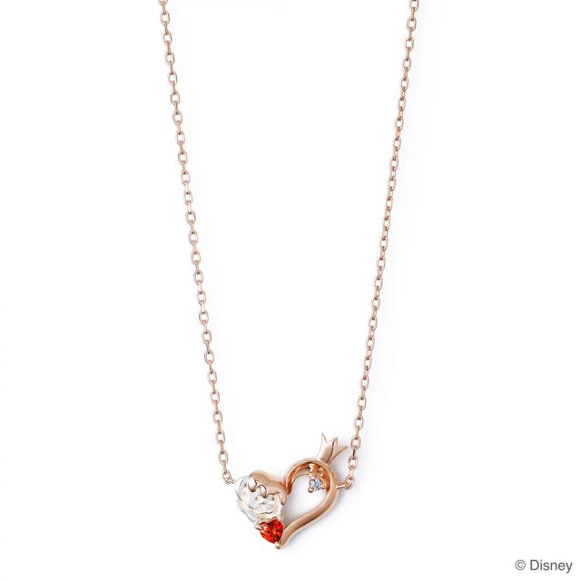 ディズニー ふしぎの国のアリス ハートの女王 ネックレス THE KISS ザキッス ディズニー ハートの女王 ネックレス シルバー レディース 女性 公式 ふしぎの国のアリス キャラクターアクセサリー ジュエリー 人気 ブランド プレゼント_1