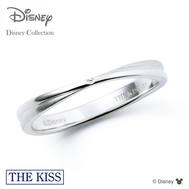 THE KISS ディズニー ダイヤモンドリング隠れミッキー K10 現行品