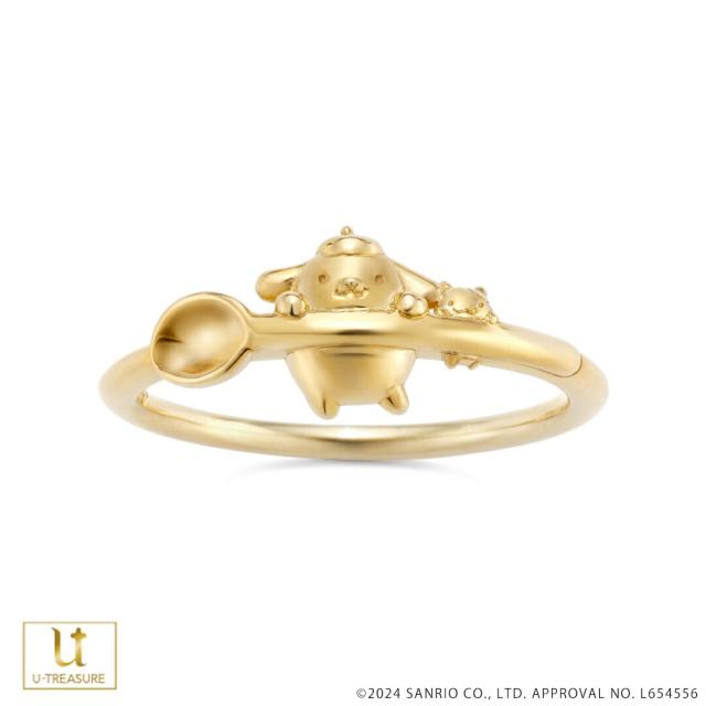 ポムポムプリン グッズ リング 指輪 サンリオキャラクターズ POMPOMPURIN リング シルバー レディース 女性 アクセサリー ジュエリー 人気 キャラクターアクセサリー ブランド プレゼント ギフト ユートレジャー U-TREASUREの通販は 12,672円