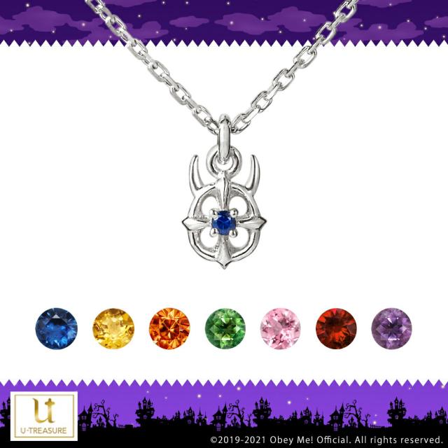 Obey Me! おべいみー! グッズ ネックレス ロゴネックレス シルバー レディース 女性 アクセサリー ペンダント 選べるキャラクター ギフト ジュエリー 人気 ブランド 誕生日 記念日 プレゼント  U-TREASURE ユートレジャーの通販は 10,296円